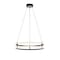 Afx Gemini 24-in. LED Pendant - Black GEMP24LAJUDBK - alternate 1